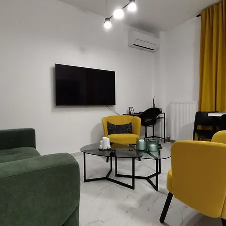Habitat Lobby - Modern Penthouse With Private Parking * Τρίκαλα